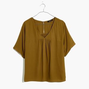 Madewell Rhyme Top in Asparagus